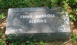 Emma Lucinda Ambrose Blevins M Morial Find A Grave