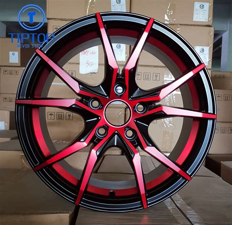 15 Inch New Car Wheel Alloy Rims 15x70 With Pcd 4x100 Ready To Ship