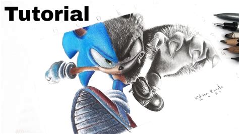 Como Dibujar A SONIC REALISTA Paso a Paso y FÁCIL SONIC Unleashed YouTube