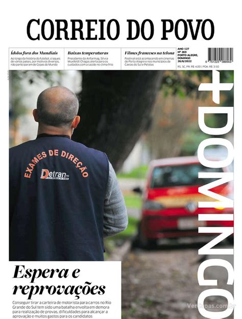 Capa Correio Do Povo Sexta 13 De Dezembro De 2019