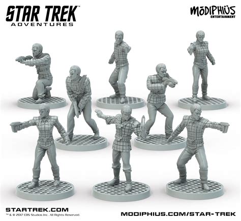 Star Trek Adventures RPG: Romulan Strike Team 32mm Miniatures Set by Modiphius 706795689146 | eBay