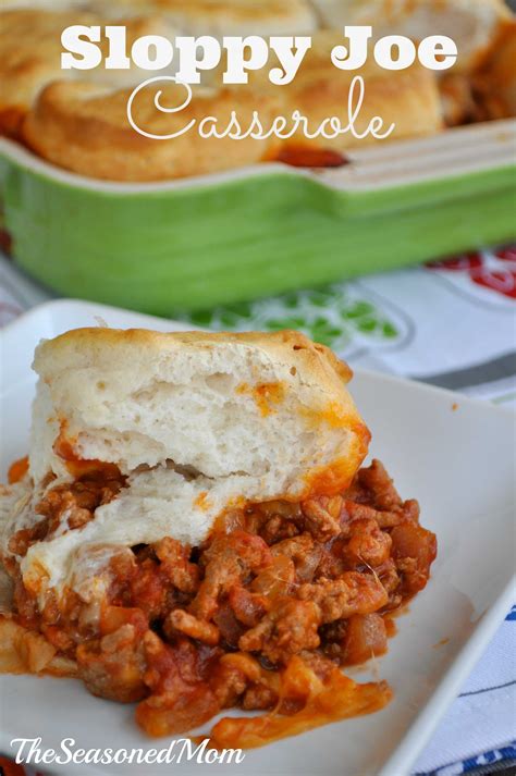 Sloppy Joe Casserole - The Seasoned Mom