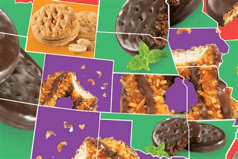 The Most Popular Girl Scout Cookie In Every State