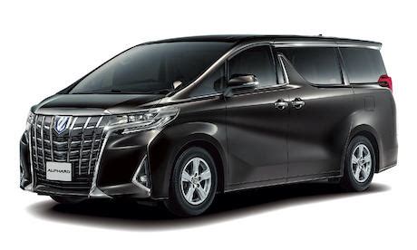 New Toyota Alphard Vellfire Mpvs Debut In Japan Japanese Off