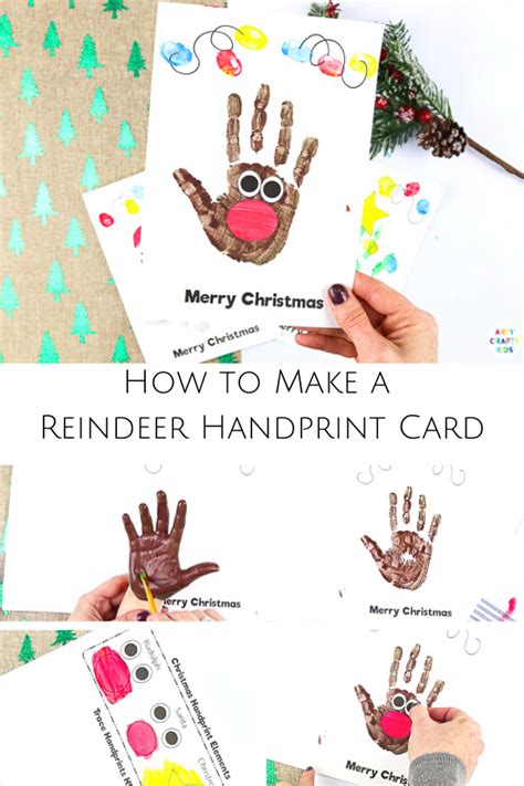 Handprint Christmas Cards Artofit