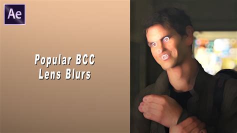 Popular Bcc Lens Blur After Effects Youtube