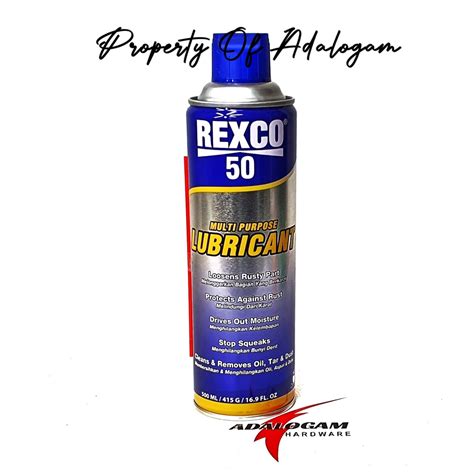 Jual Rexco 50 Pelumas Serba Guna 500 ML Lubricant Anti Karat Shopee