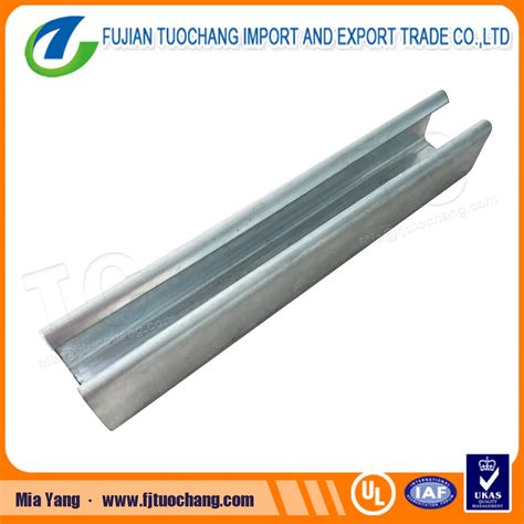 Hot Dipped Galvanized Steel Unistrut Channel Unistrut And Slotted Gi