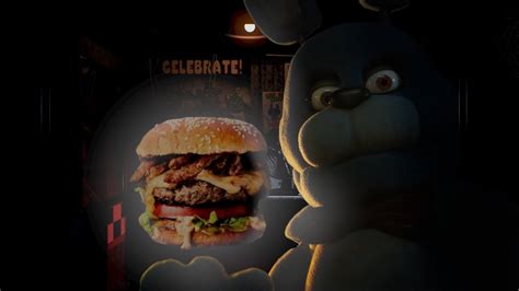 Creating Bonnies Ultimate Burger From My New Fnaf Cookbook Youtube