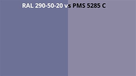 Ral Vs Pms C Ral Colour Chart Uk