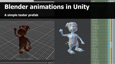 Unity D Script For Blender Animations Youtube