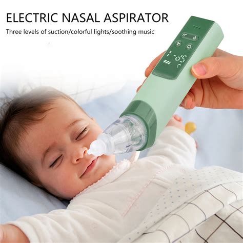 Aspirateur Nasal Lectrique En Silicone Pour B B R Glable S R