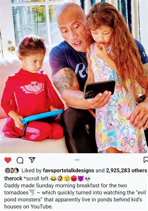 Pin by Cheadle Williams on Dwayne Johnson | Cute family photos, Dwayne johnson, Kids house