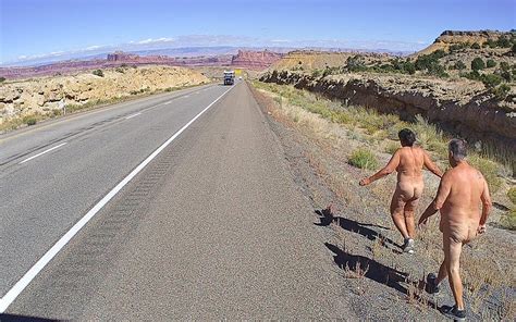 Stretching Our Legs And Enjoying The Scenery Naked N Happy Flickr