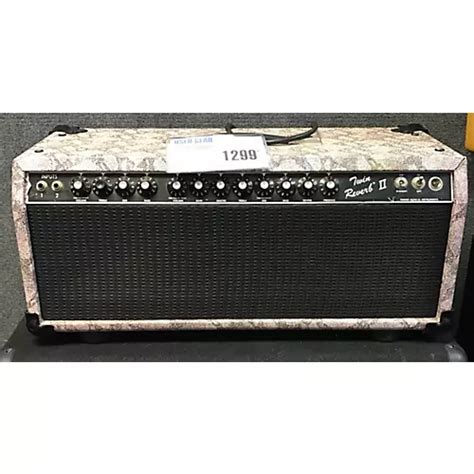 Used Fender Twin Reverb Ii Tube Guitar Amp Head Guitar Center