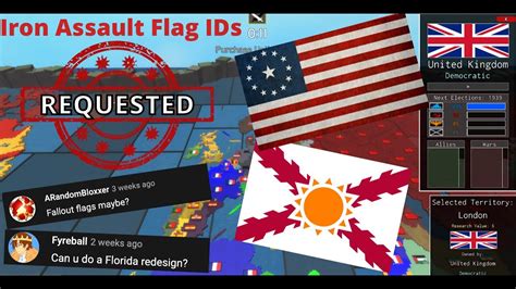 Requested Iron Assault Flag Ids Part Youtube