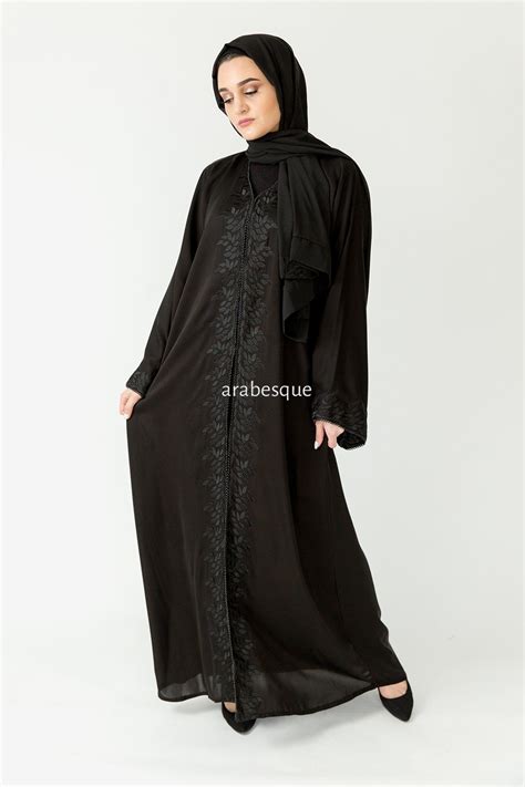 Autumn Open Abaya Online Abaya Matching Scarves Abaya Online