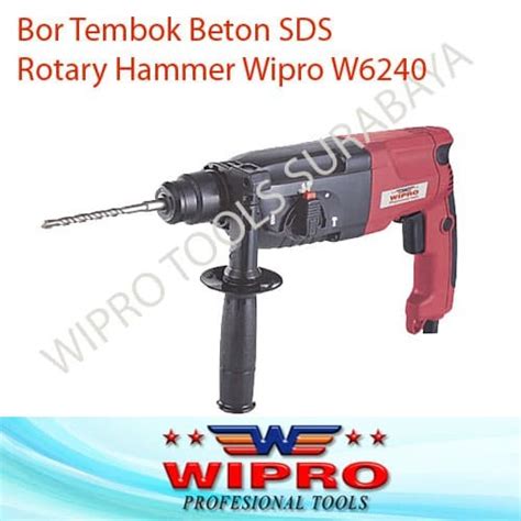 Jual Mesin Bor Tembok Beton Sds Rotary Hammer Wipro W Mm Shopee