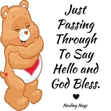 Hello And God Bless Hugs And Prayers Healing Hugs Prayers For You