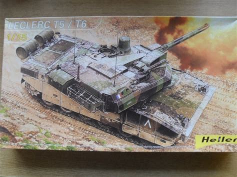 Heller Leclerc T T Military Model Kit