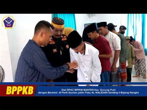 Bppkb Banten Kec Gunung Putri Santuni Yatim Piatu Al Walidain Sanding