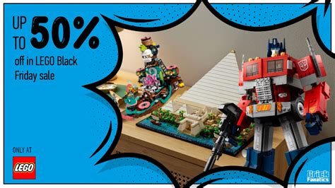 LEGO Black Friday sale: up to 50% off new and retiring sets