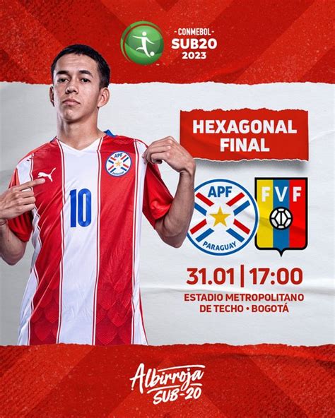 Paraguay Vs Venezuela En Vivo Y En Directo Por El Sudamericano Sub 20