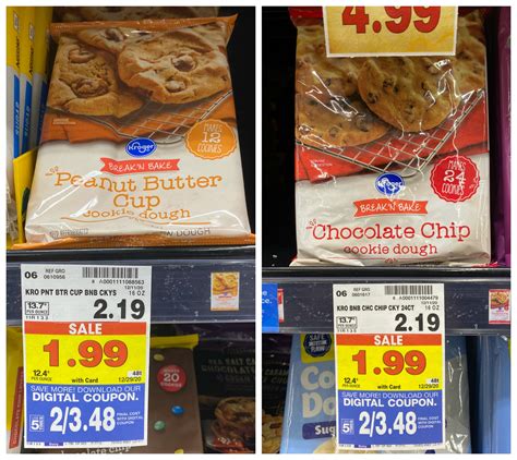 Kroger brand Break ‘N Bake Cookies are JUST $1.49! (Reg Price $2.19 ...