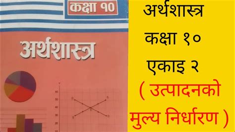 कक्षा १० अर्थशास्त्र उत्पादनको मूल्य निर्धारण एकाइ २ Youtube