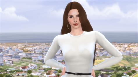 Lana Del Rey Sim At The Sims Nexus Mods And Community