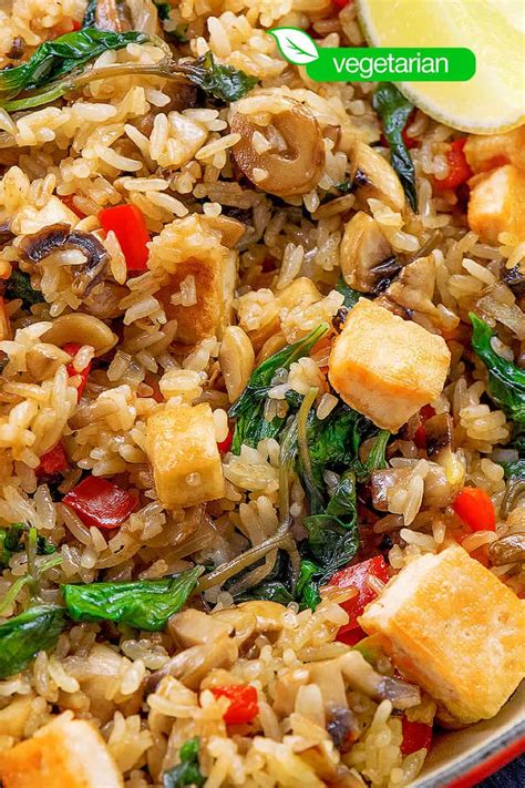 Easy Tofu Fried Rice - Chefjar