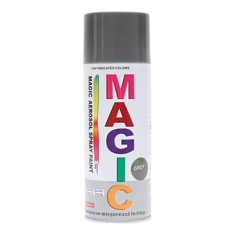 Spray Vopsea Magic Grund Gri 450 Ml EMAG Ro