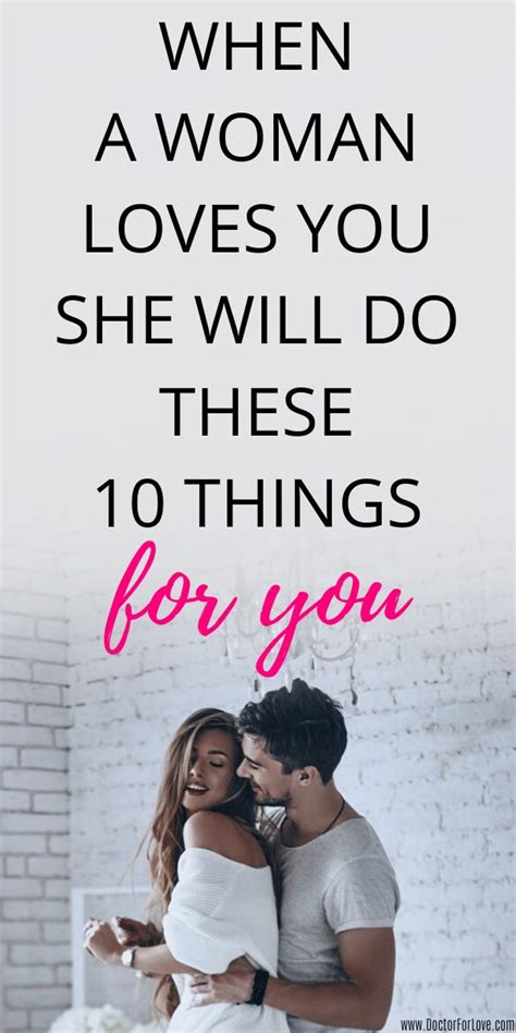 When A Woman Loves You She Will Do These 10 Things Healthy