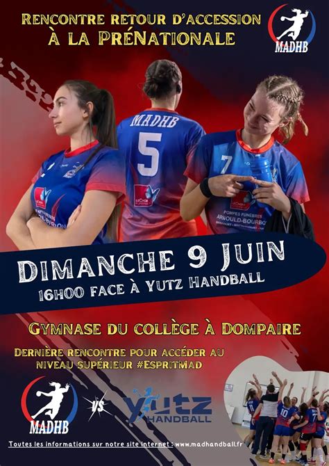 Mirecourt Dompaire Handball un défi de taille pour la montée en