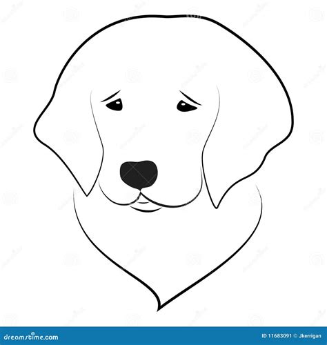 79 Simple Golden Retriever Puppy Drawing L2sanpiero