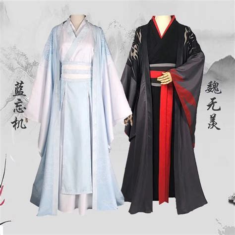 Mo Dao zu shi cosplay Clothing Wei Wuxian Yiling Patriarch Lan Wangji ...