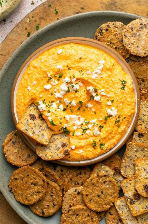 Spicy Feta Cheese Dip Greek Tirokafteri Recipe