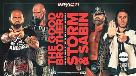 Impact Wrestling Results 2 9 The Good Brothers Vs James Storm