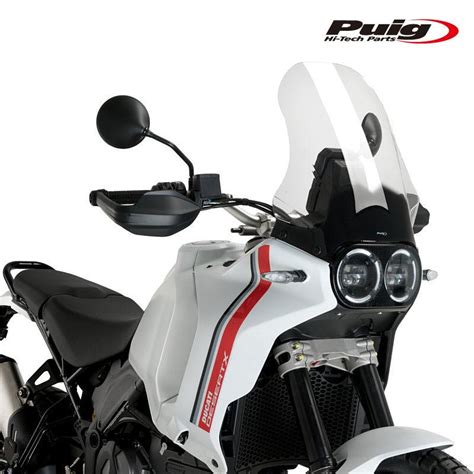 Puig 21437W SCREEN TOURING CLEAR DUCATI DESERT X 22 23 プーチ スクリーン