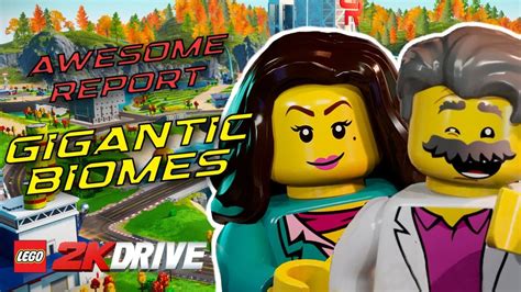 La bande annonce LEGO 2K Drive révèle la zone de départ et les biomes