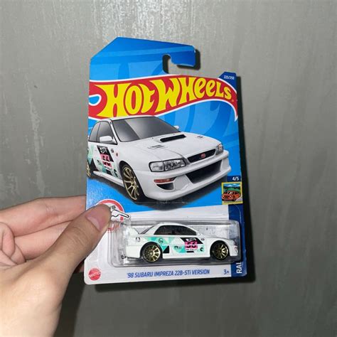 Jual Hot Wheels 98 Subaru Impreza 22B STi Version Treasure Hunt Reguler