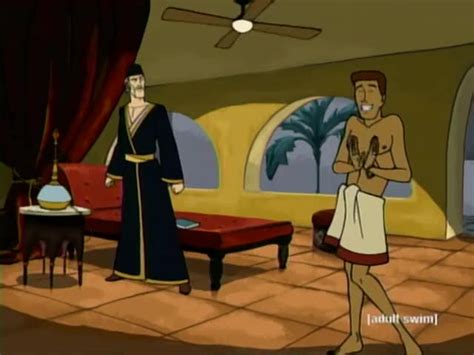 YARN A Quest Is Afoot The Venture Bros 2003 S01E11 Animation