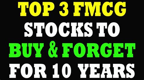 Best FMCG Stocks For Long Term Undervalued FMCG Stocks To Invest In