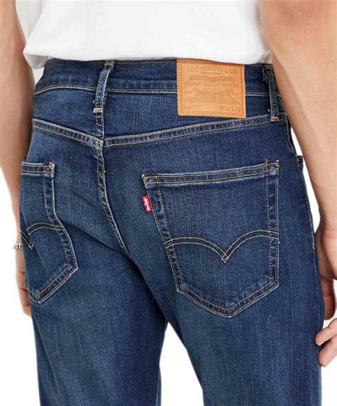 Levis Herren Taper Jeans Slim In Blauem Brimstone