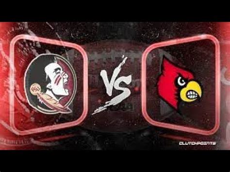 Florida State Vs Louisville College Football Livestream