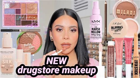 I Tried All The New Drugstore Makeup Full Face First Impressions