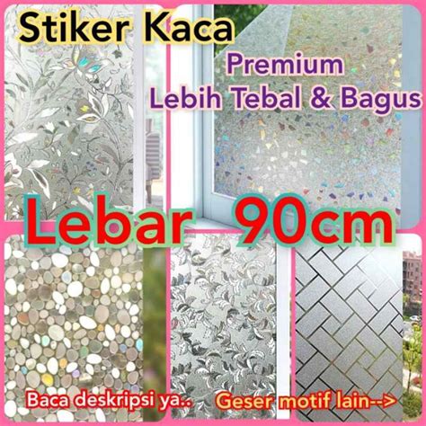 Jual Stiker Sticker Kaca Premium Jendela Rumah Pintu Kamar Mandi