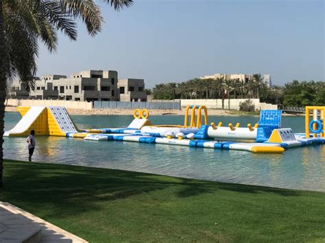 Our first Inflatable Water Park in Doha, Qatar - Asia - AquaOrb Inflatables