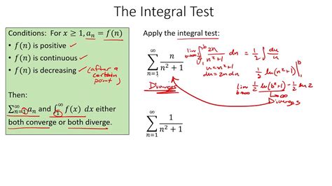 9 2a Integral Test And P Series Test YouTube