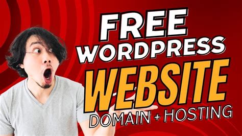 How To Create Free Wordpress Website Free Domain And Hosting YouTube